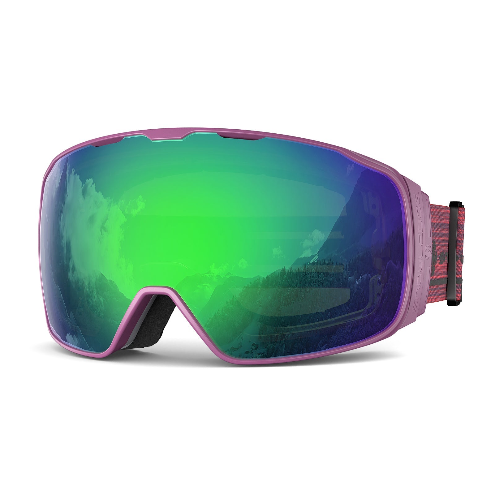 Dropship Snowledge Ski Goggles-Snow Snowboard Goggles OTG For Men Women  Adult, Anti Fog 100% UV Protection to Sell Online at a Lower Price