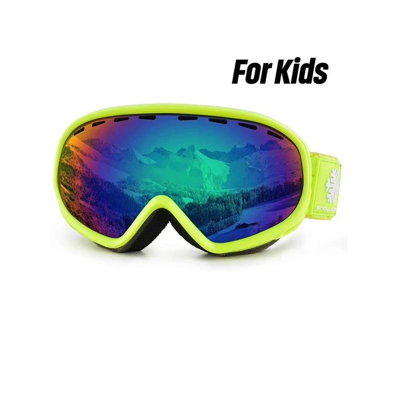 Snowledge Ski Goggles for Men Women with UV Protection, Anti-Fog